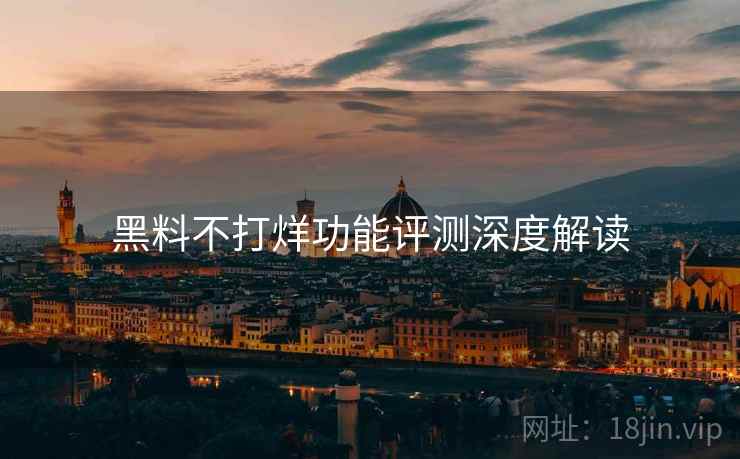 黑料不打烊功能评测深度解读