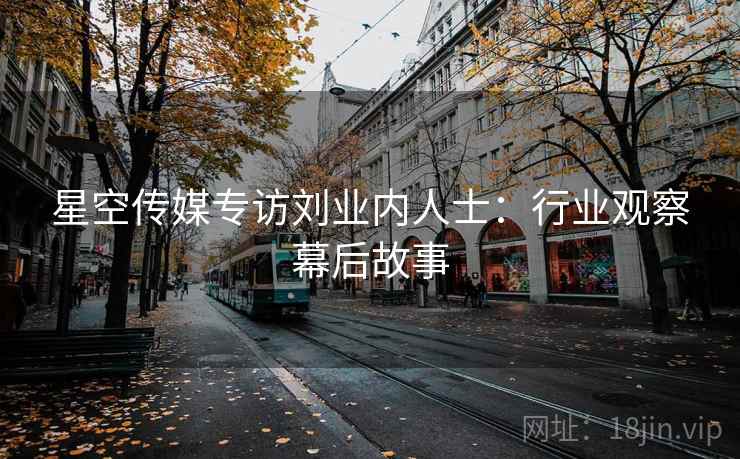星空传媒专访刘业内人士：行业观察幕后故事